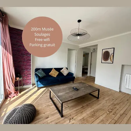 Le 122 - Parking Apartment Rodez Exterior photo